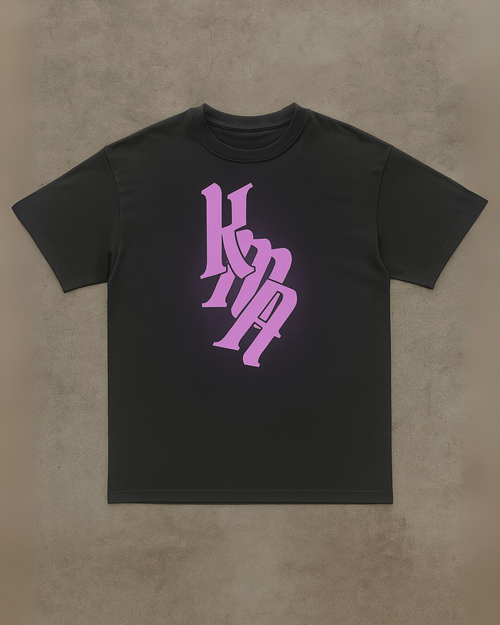 KOMMA LOGO TEE - BLACK